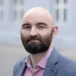 Happy French student