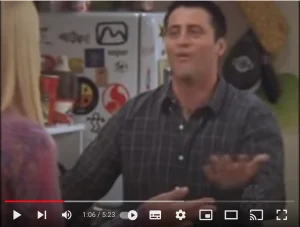 Joey from Friends learns French