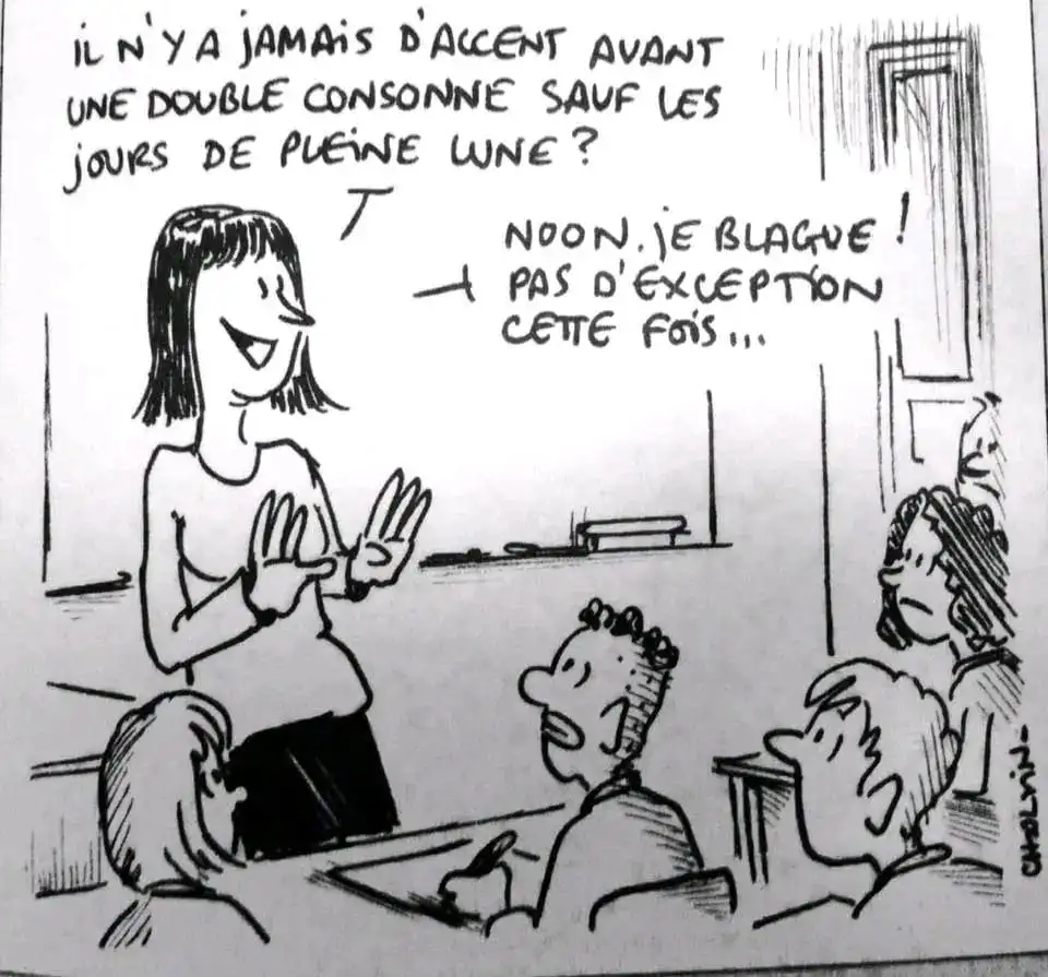 blague accent sauf les jours de pleine lune