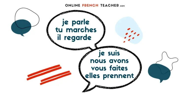 present tense french
