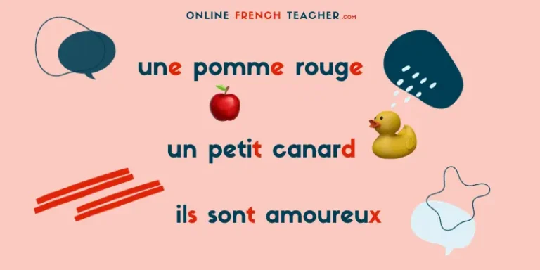 Silent final letters in French