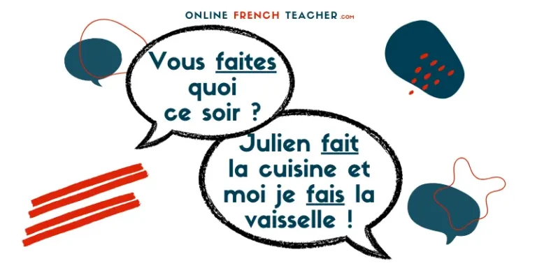 Verb to do in French