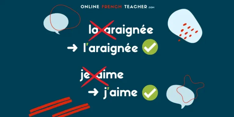 elision in french