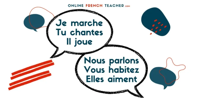 first group verbs in french