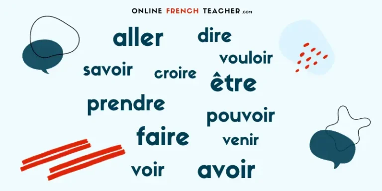 most frequent verbs in French
