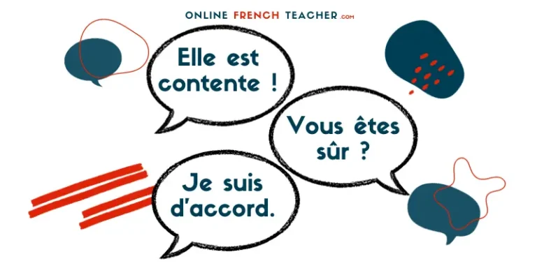 The verb to be in French