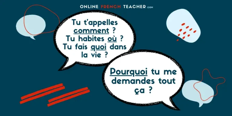 Ask questions in French