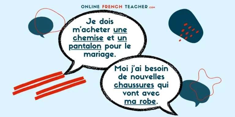 Clothes in French