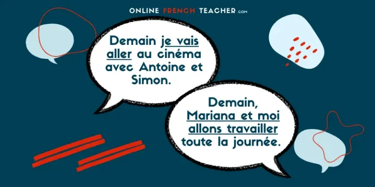 The near future in French