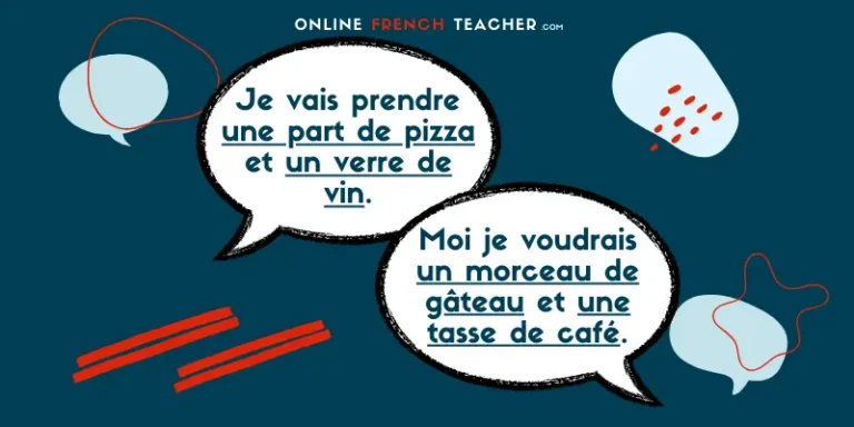 expressing specific quantities in French