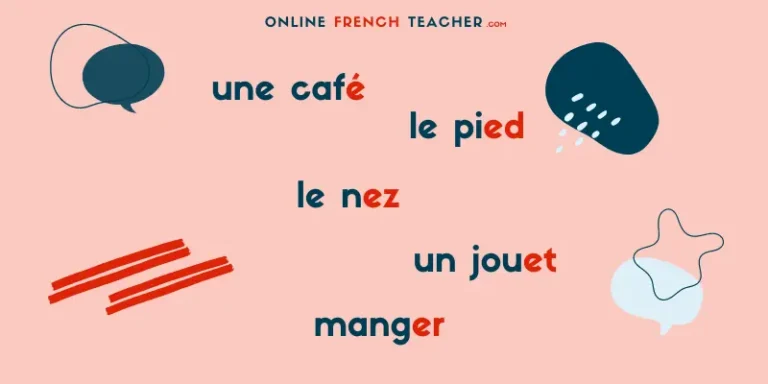 The [é] sound in French