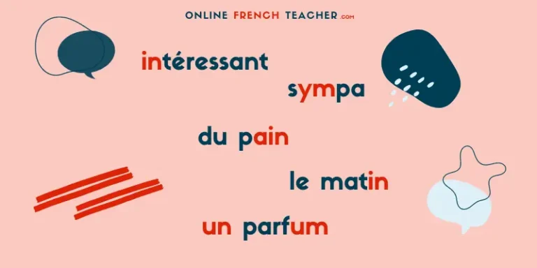 The [in] sound in French