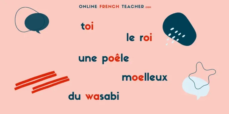 The [oi] sound in French