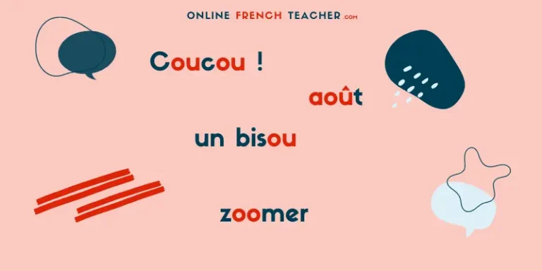 The [ou] sound in French