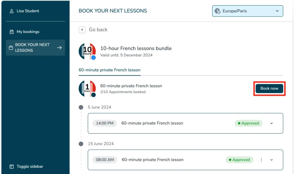 Reserva tu clase de francés